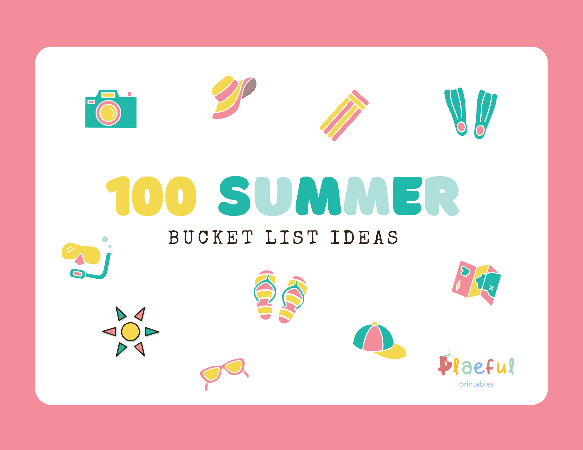 summer bucket list for kids