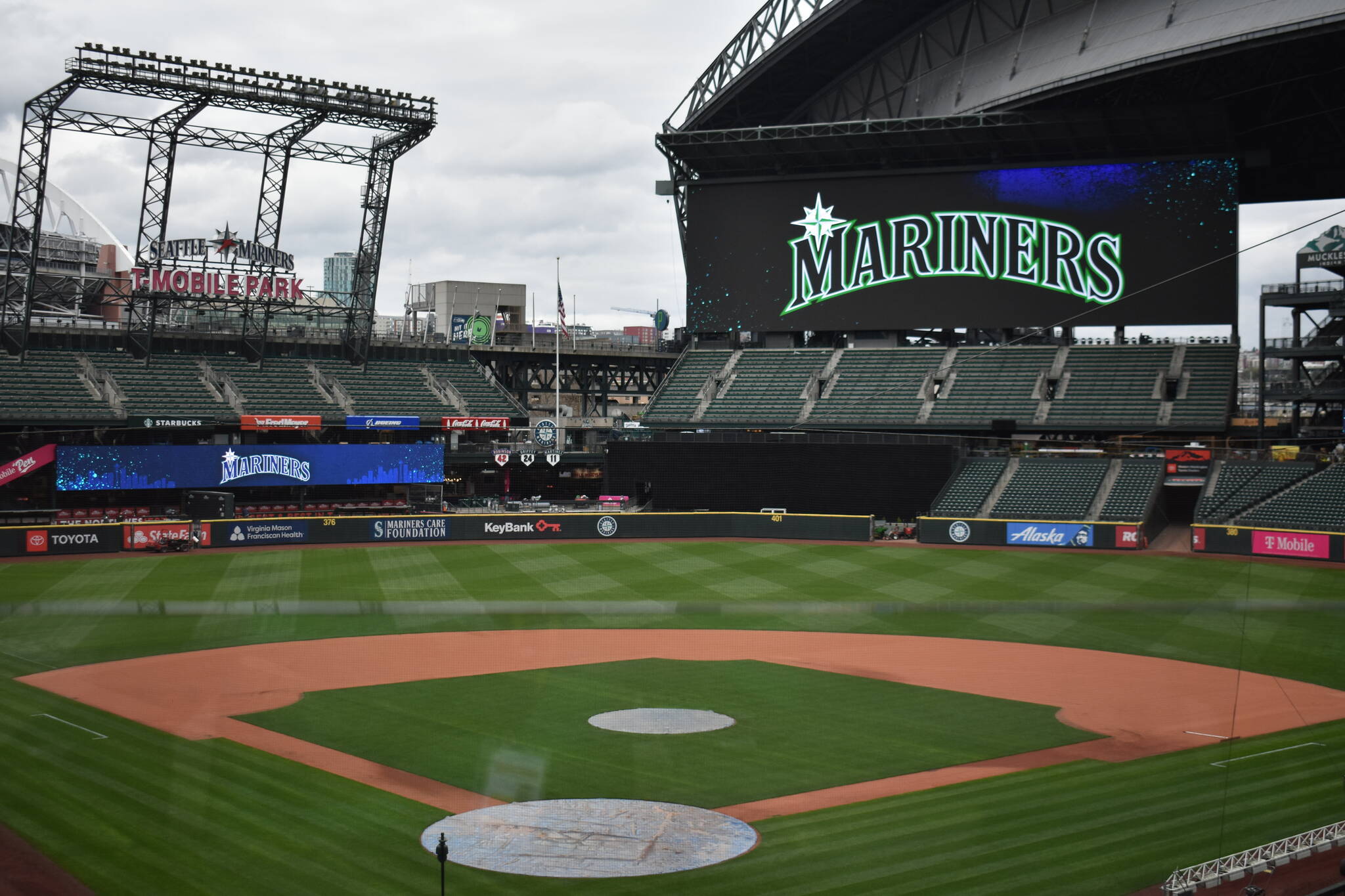 View of T-Mobile Park from the Press Club. Ben Ray / The Reporter