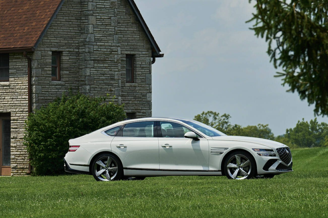 G80 makes the perfect road trip car (Photo provided by Genesis Media, USA).