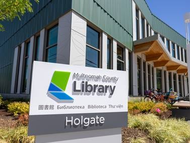 The new Holgate Library opens in SE Portland after almost 2 years of construction