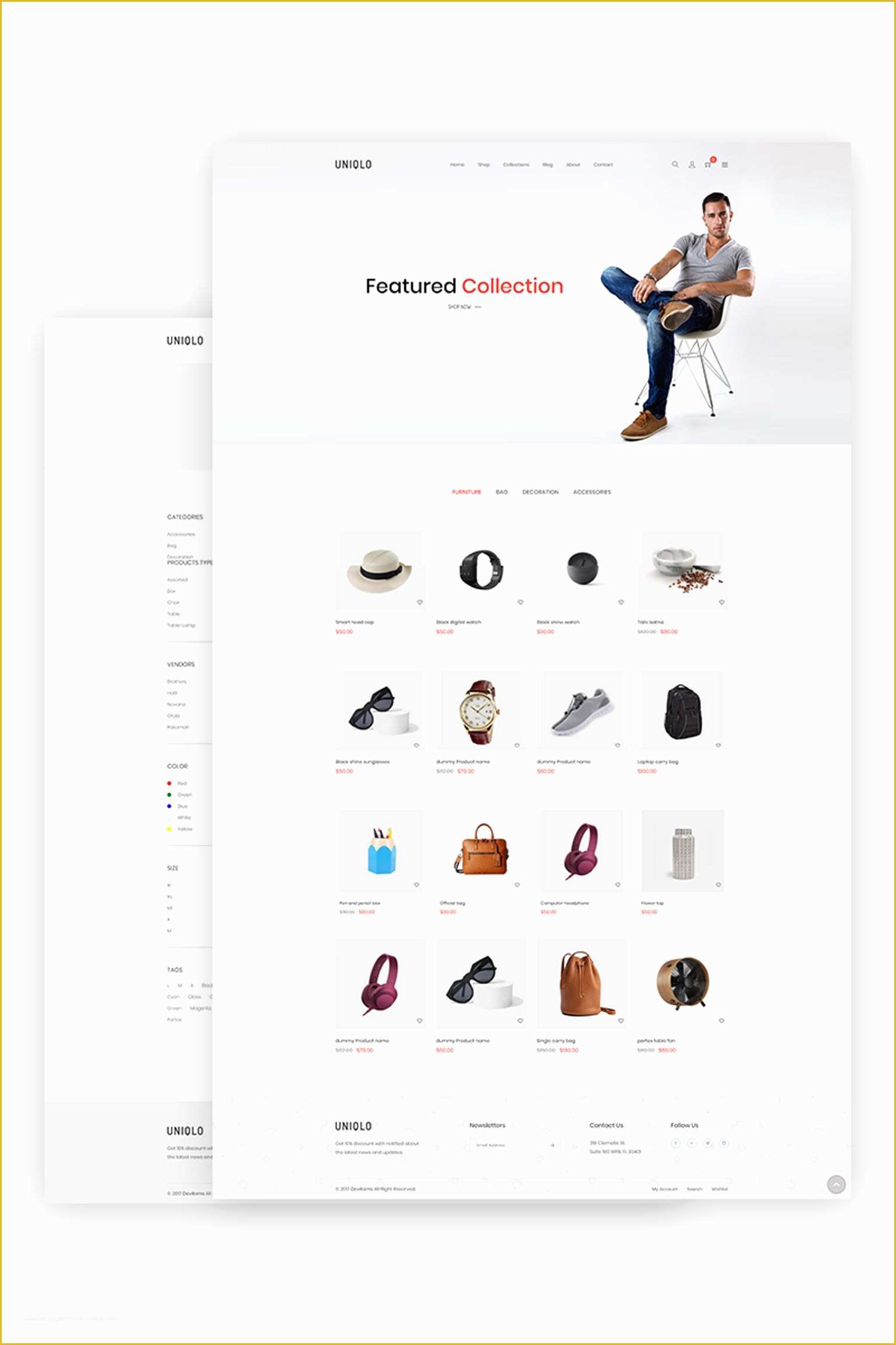 57 Best Ecommerce Website Templates Free Download