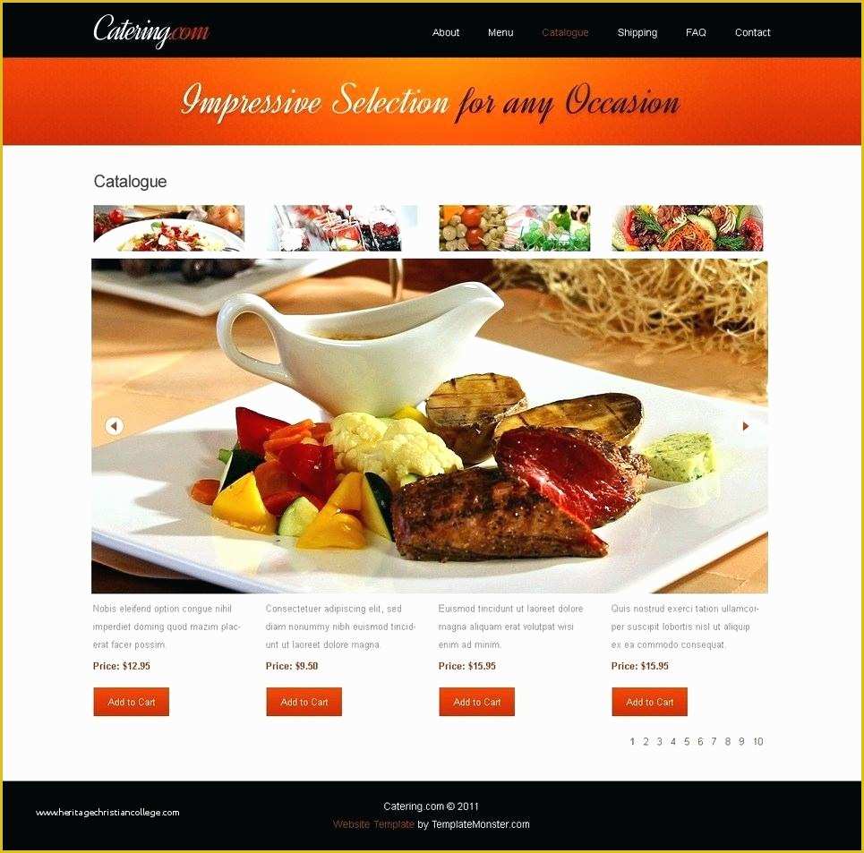 Cooking Website Templates Free Download Of Food Delivery Website Template Download Free