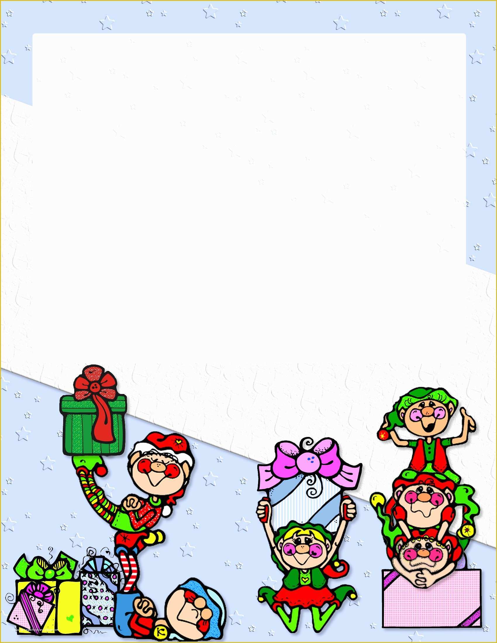 Free Christmas Stationery Templates Of Christmas 2 Free Stationery Template Downloads