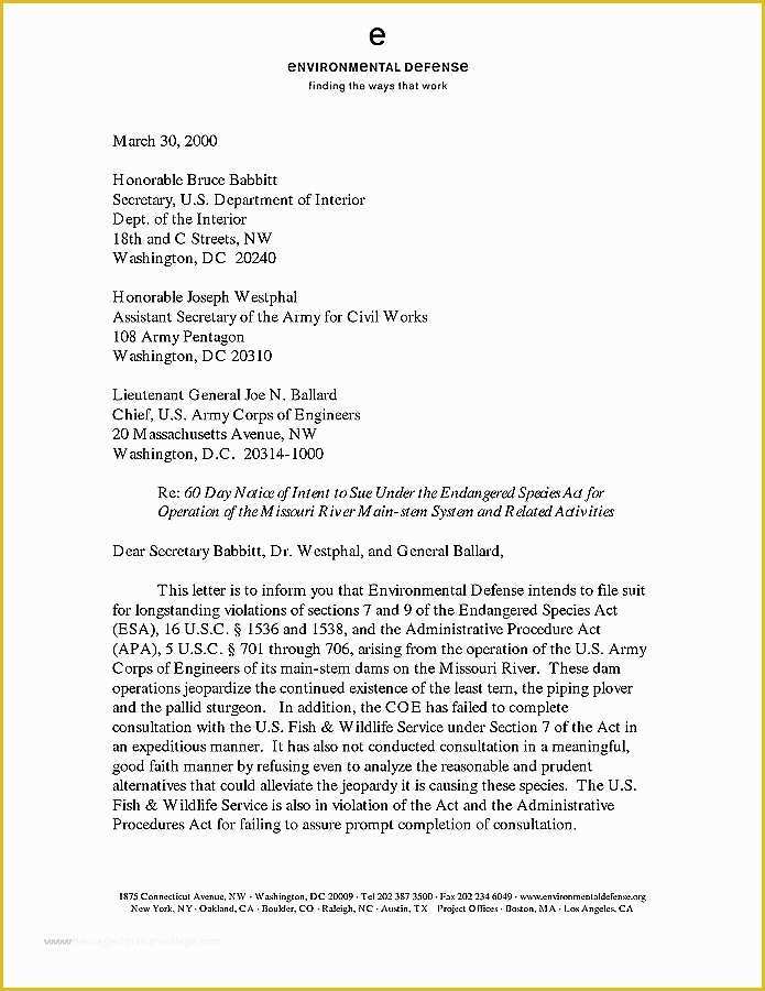 Free Letter Of Intent to Sue Template Of Printable Intent to Sue Letter Template – Free Template Design