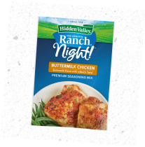 Hidden Valley® Ranch Night™ Buttermilk Chicken Premium Seasoning Mix