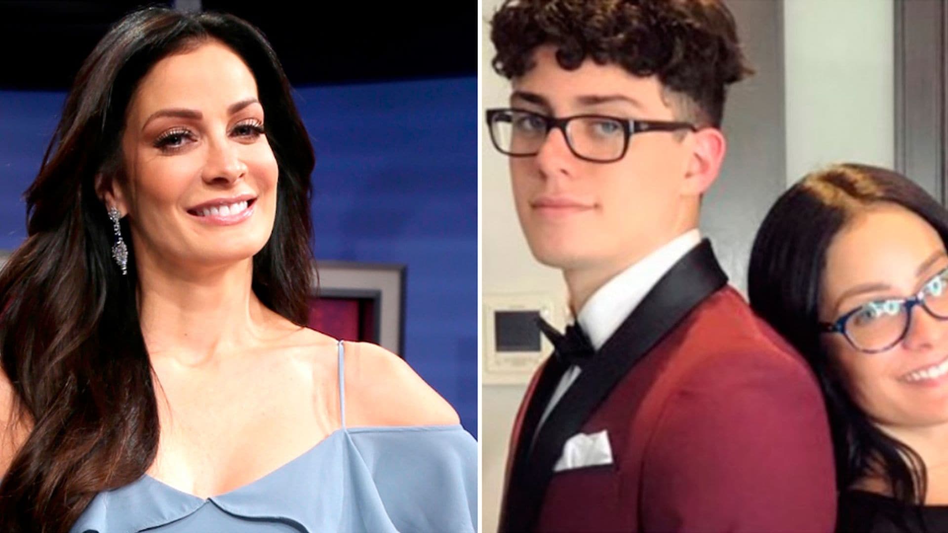 ¡Mamá orgullosa! Dayanara Torres ayuda a su hijo mayor a prepararse para su noche de graduación