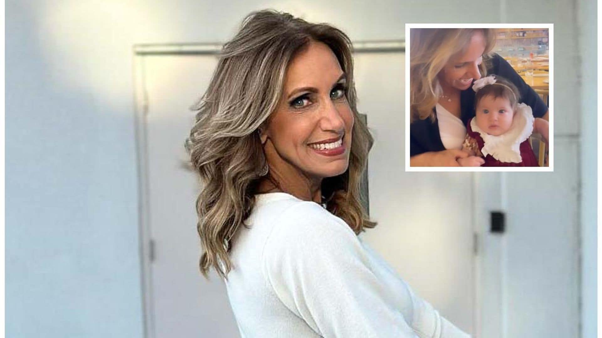 Lili Estefan se deja ver como la tía más amorosa con la pequeña Sienna