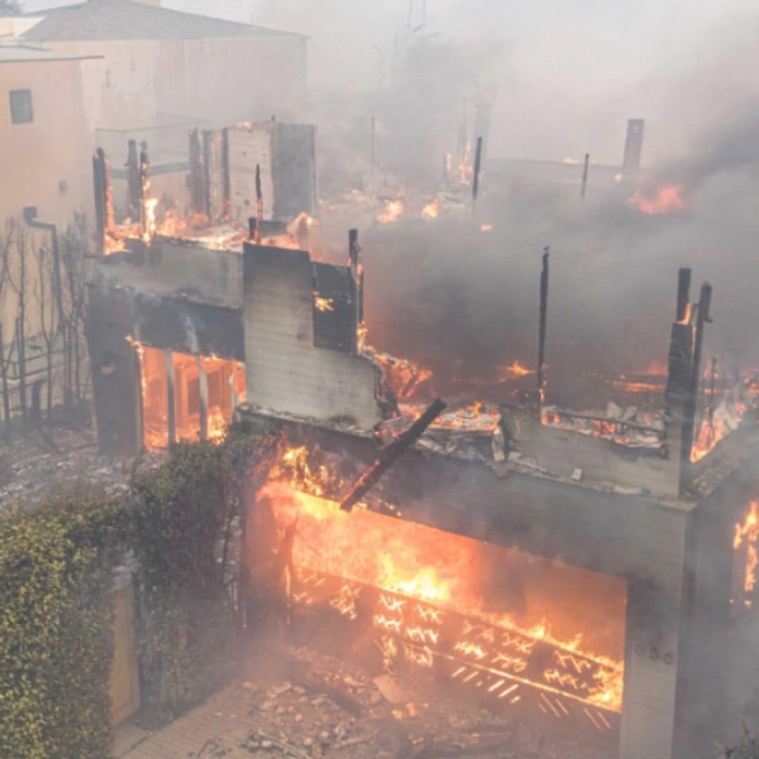 FOTOS: Antes y después de las casas de los famosos devastadas por los incendios en California