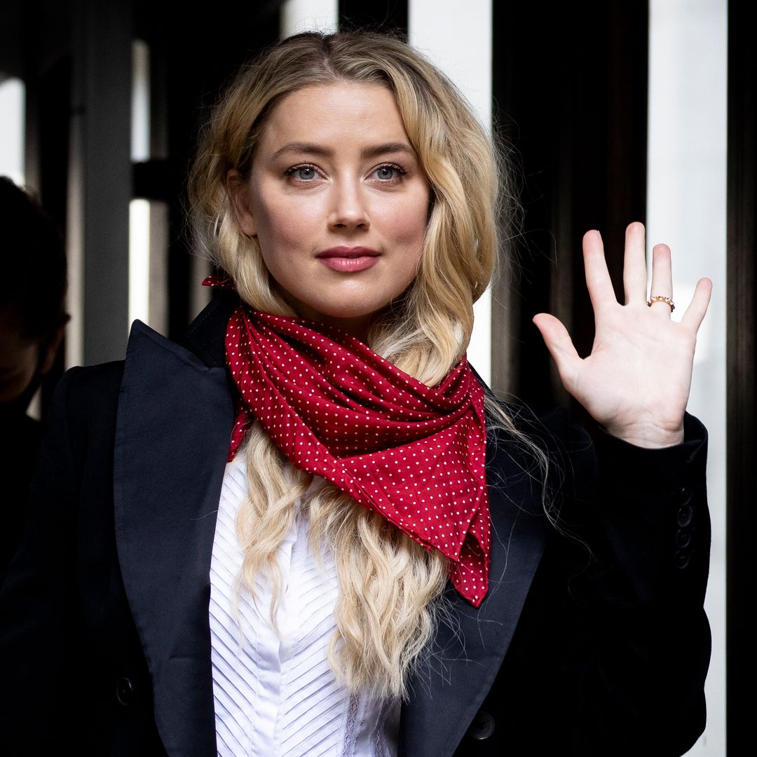 Amber Heard works out in Madrid as she prepares to welcome her second child