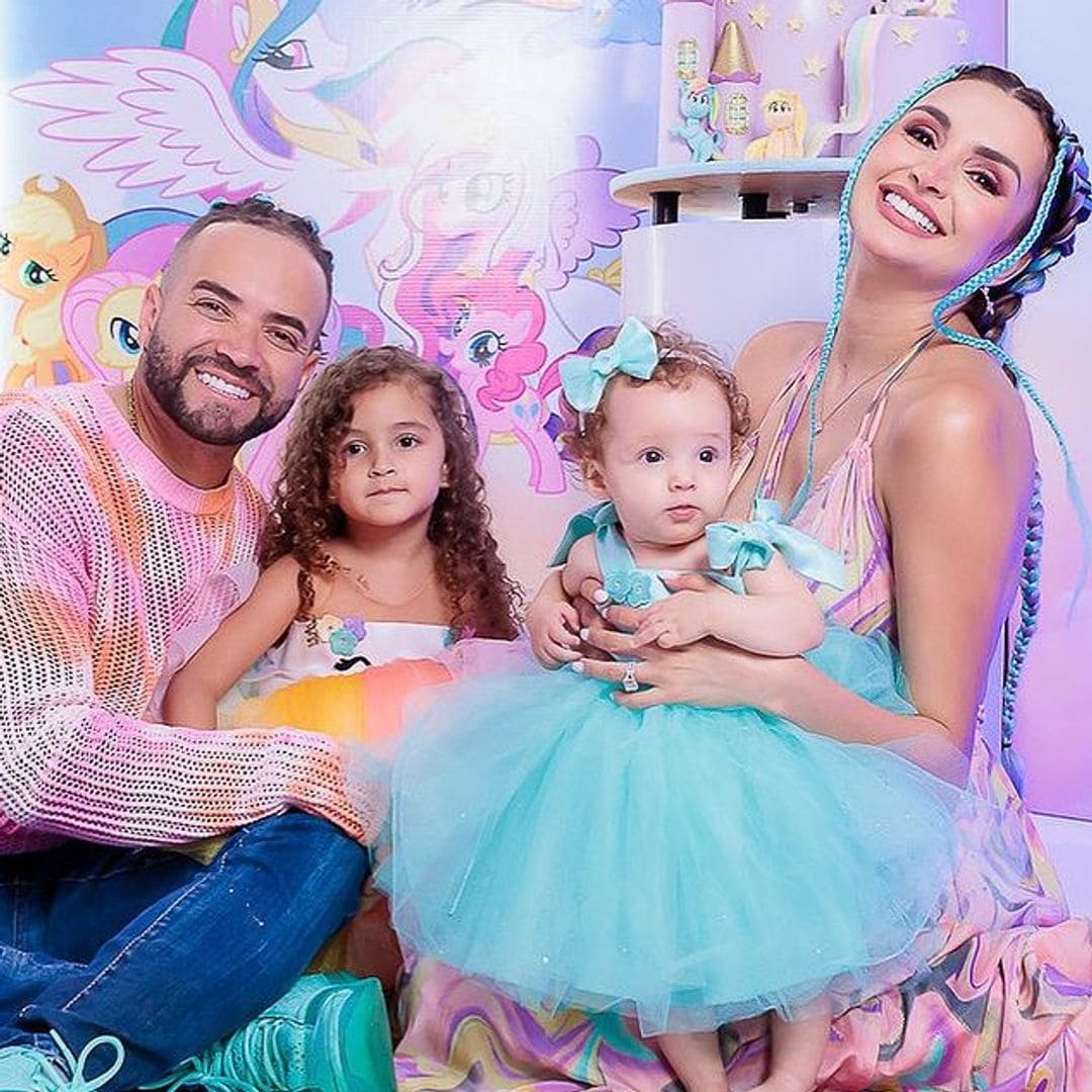 Mya, hija de Nacho Mendoza y Melany Mille, celebra sus cuatro años con una adorable fiesta