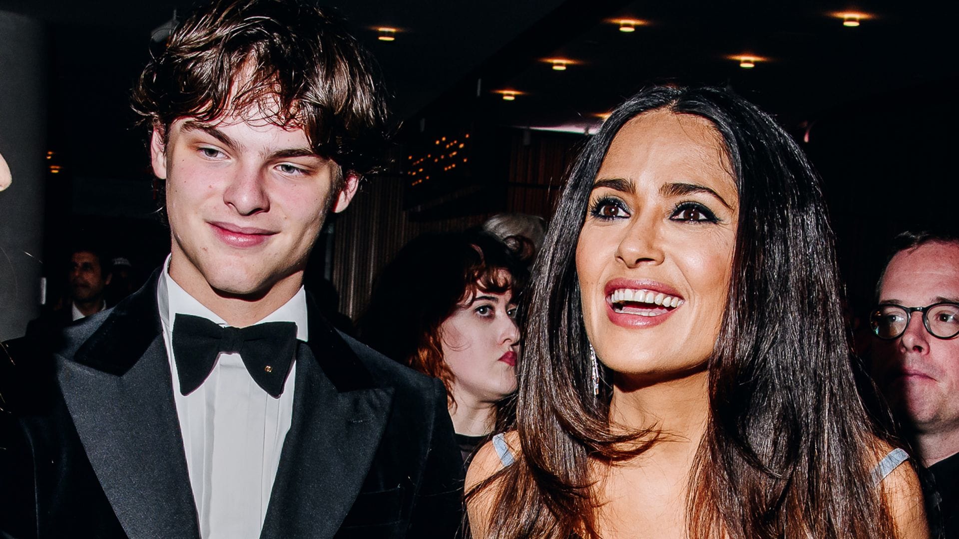 Salma Hayek celebrates stepson Augustin's 18th birthday: 'We love you so much'