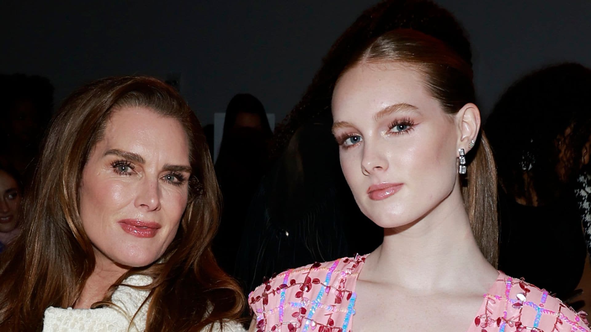 Brooke Shields' daughter repurposed her mother's wedding dress for her graduation