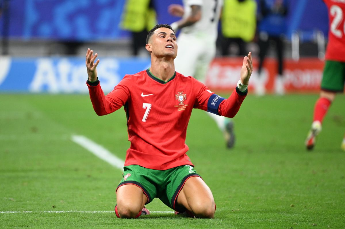 Cristiano Ronaldo played a frustrating match against Slovenia