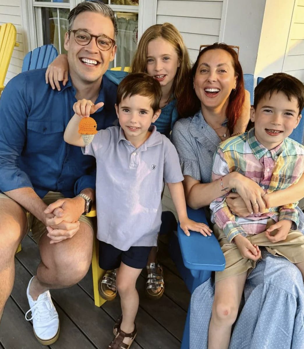 Eva Amurri and her family