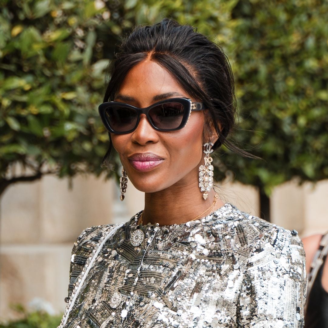 Naomi Campbell stuns in zebra print bikini in Sardinia