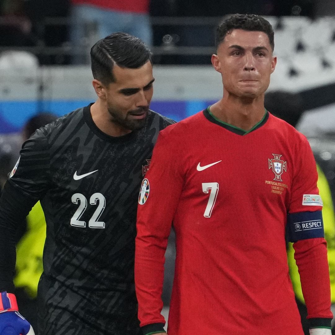 Cristiano Ronaldo's mom and Georgina Rodriguez react after watching him cry at the Euro 2024