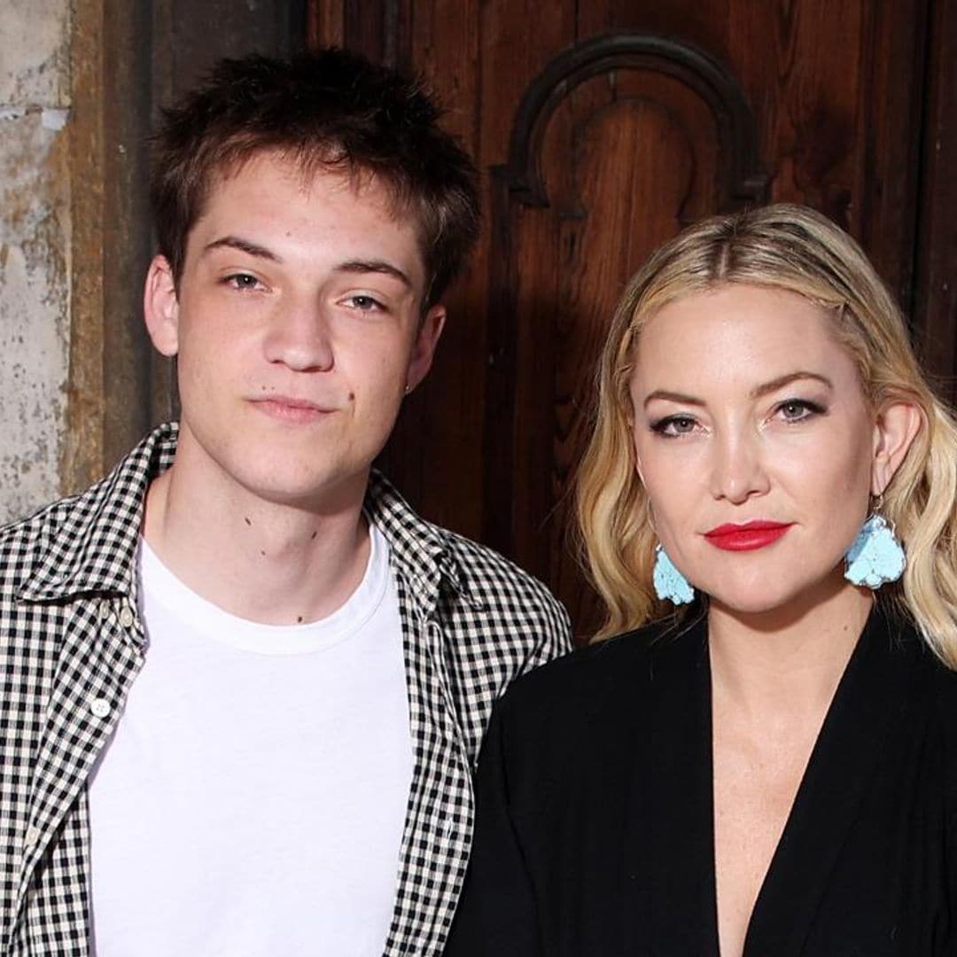 Kate Hudson and her son Ryder share rare photo at fashion show in Italy