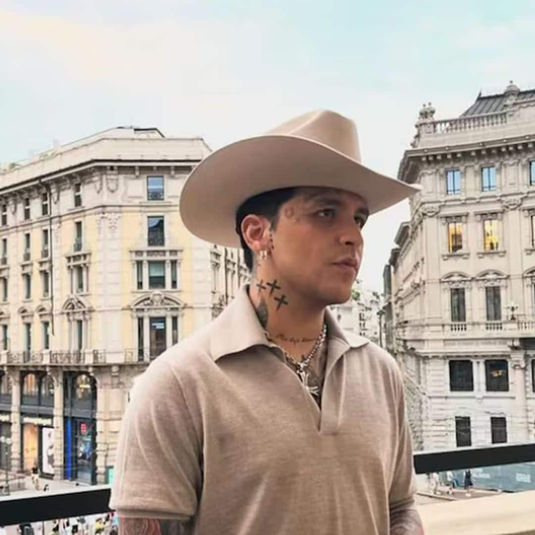 Christian Nodal sí estuvo presente en la fiesta de cumpleaños de su hija Inti