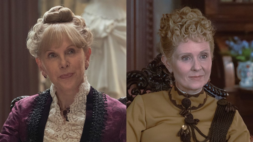 Christine Baranski and Cynthia Nixon in The Gilded Age