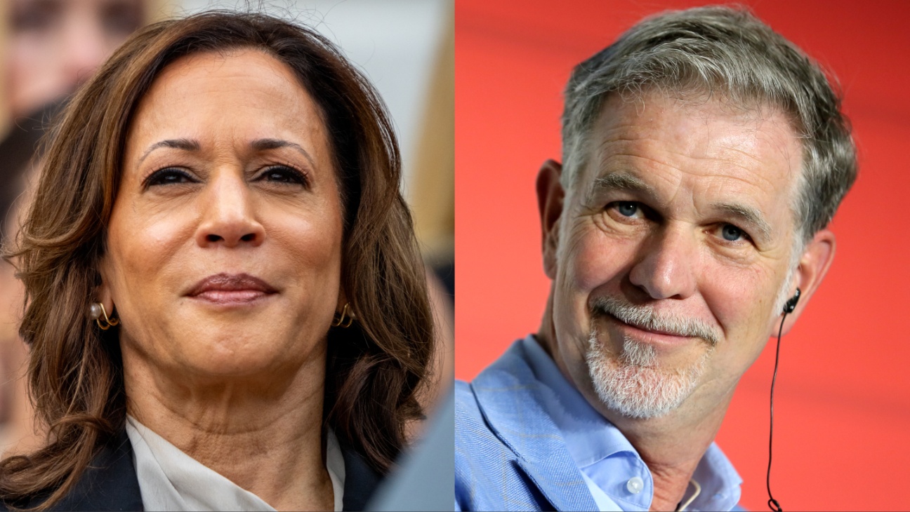 Kamala Harris, Reed Hastings