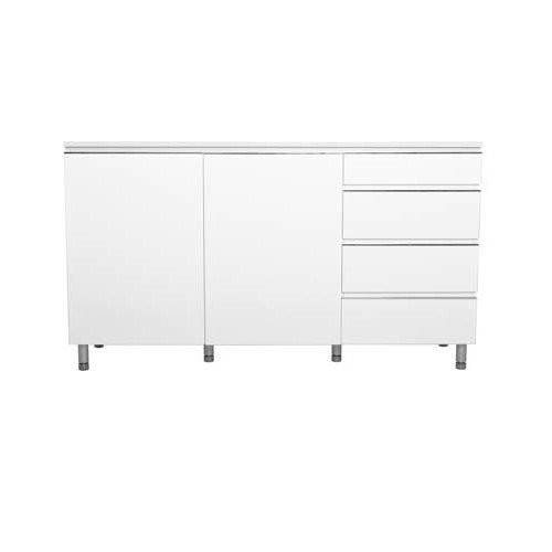 COZNER White Storage Cabinet