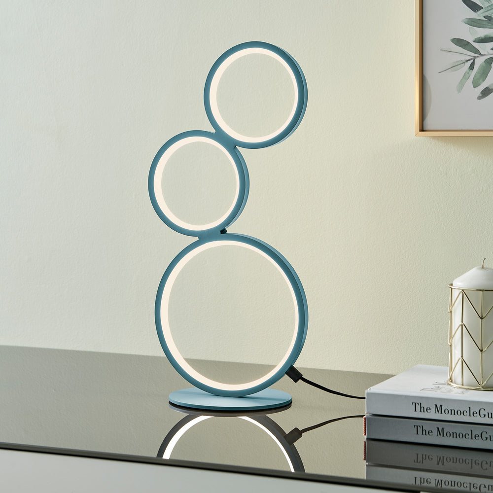 FEDORA Circle Rings Table Lamp