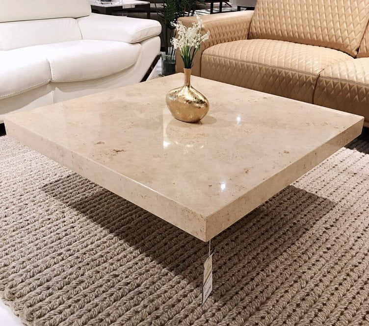 MERIDIAN Marble Coffee Table - Stone International