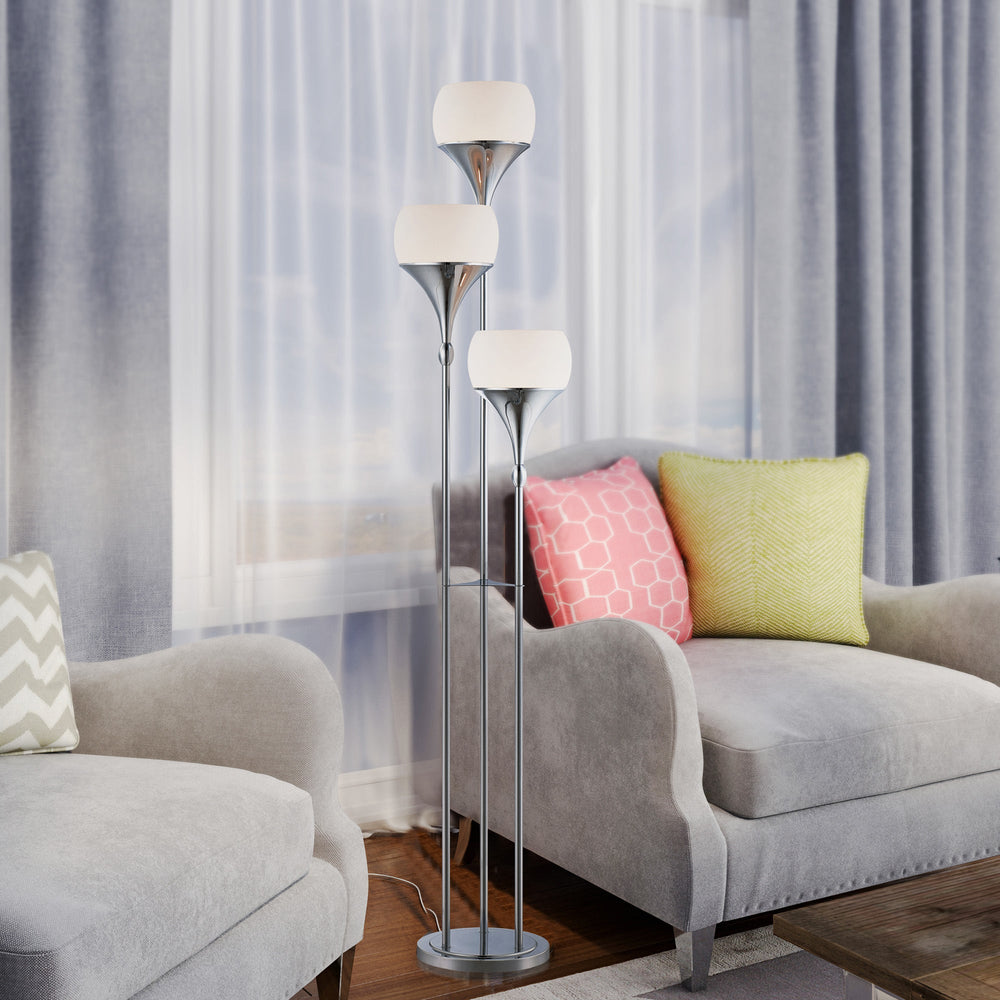 CELESTEL Three Teardrop Floor Lamp