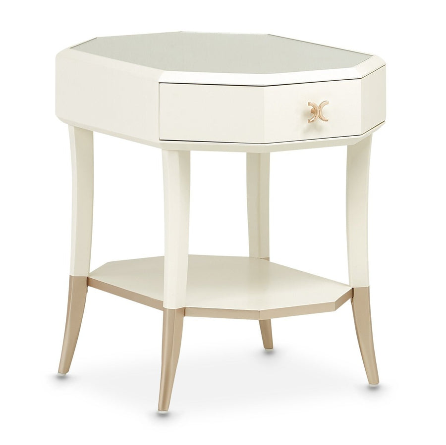 La Rachelle Octagonal End Table - Michael Amini