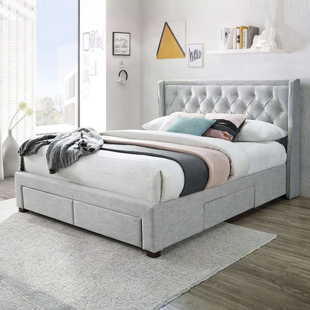 SOMERSET 4-Drawer Storage Bed