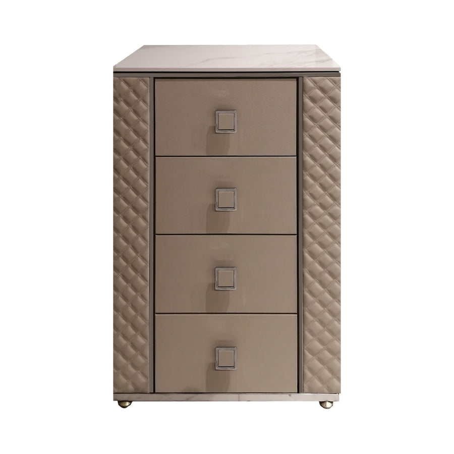 CAROLINE Ceramic 4-Drawer Chest