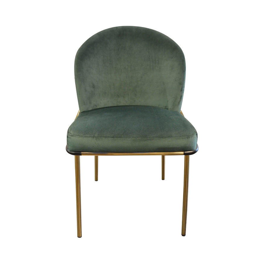 PICALLO Velvet Dining Chair Green