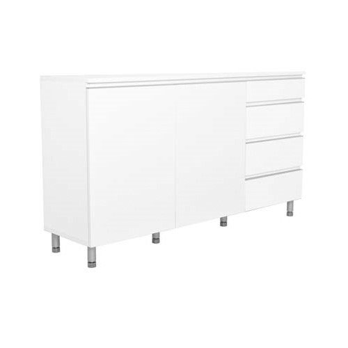 COZNER White Storage Cabinet