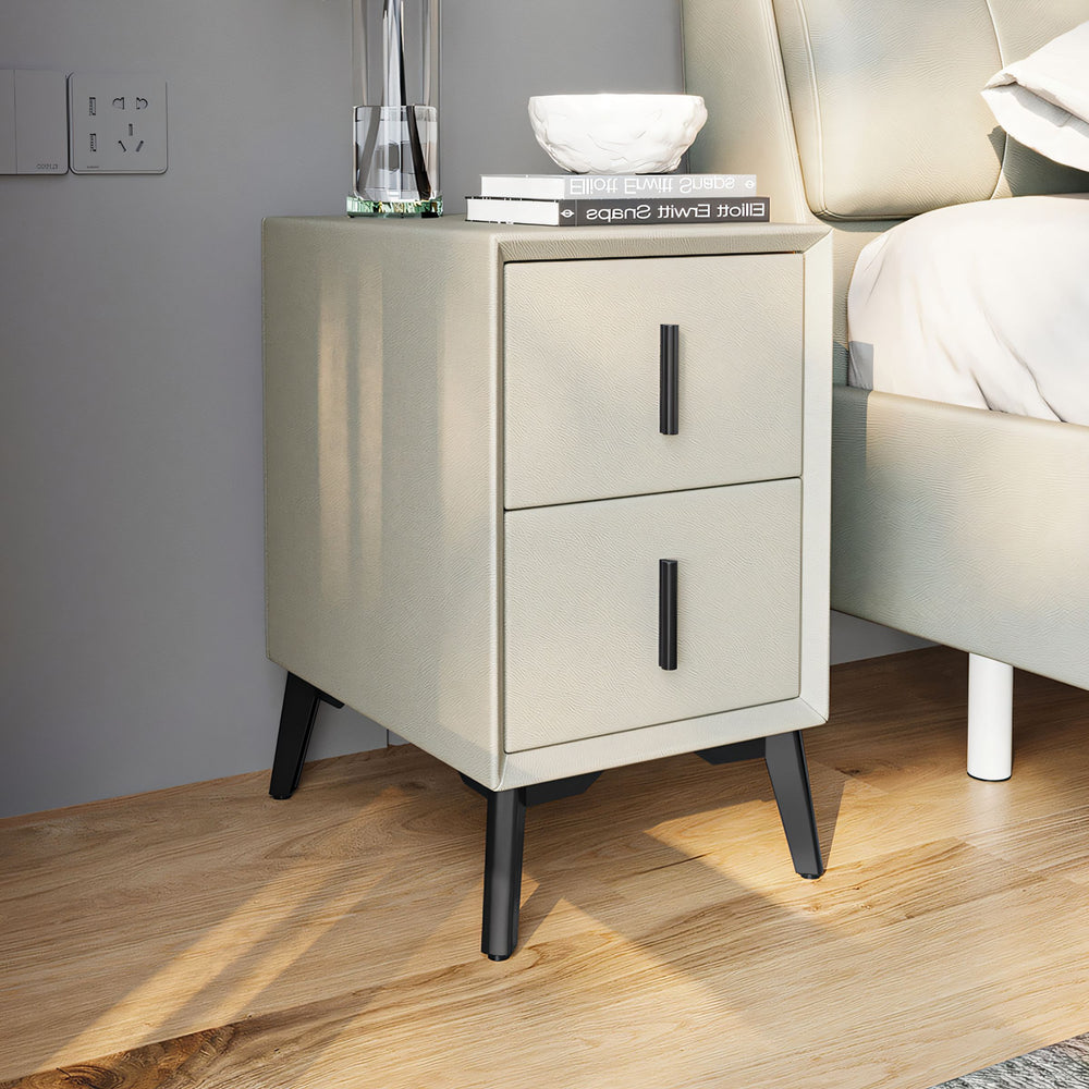 IVY Compact Black Legs Nightstand