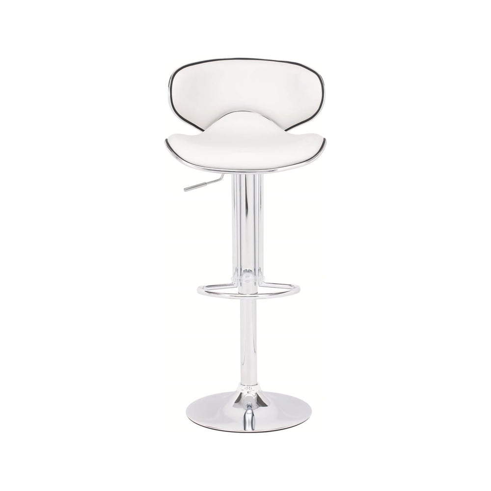 PRAHA Leather Bar Stool