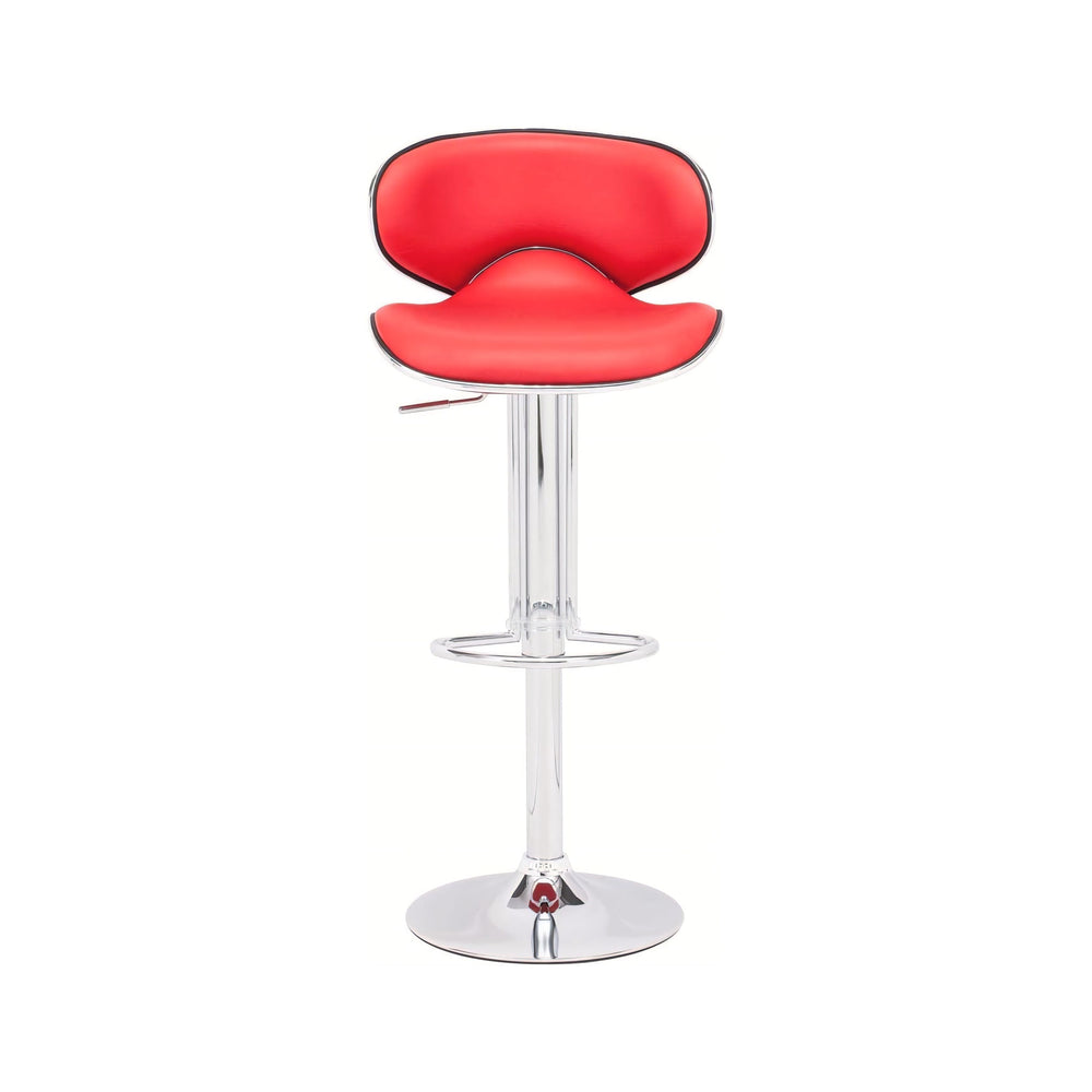 PRAHA Leather Bar Stool