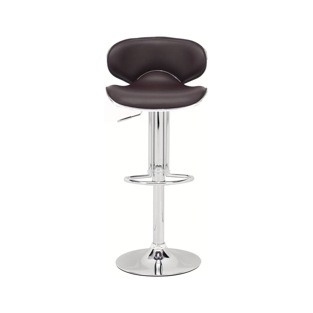 PRAHA Leather Bar Stool