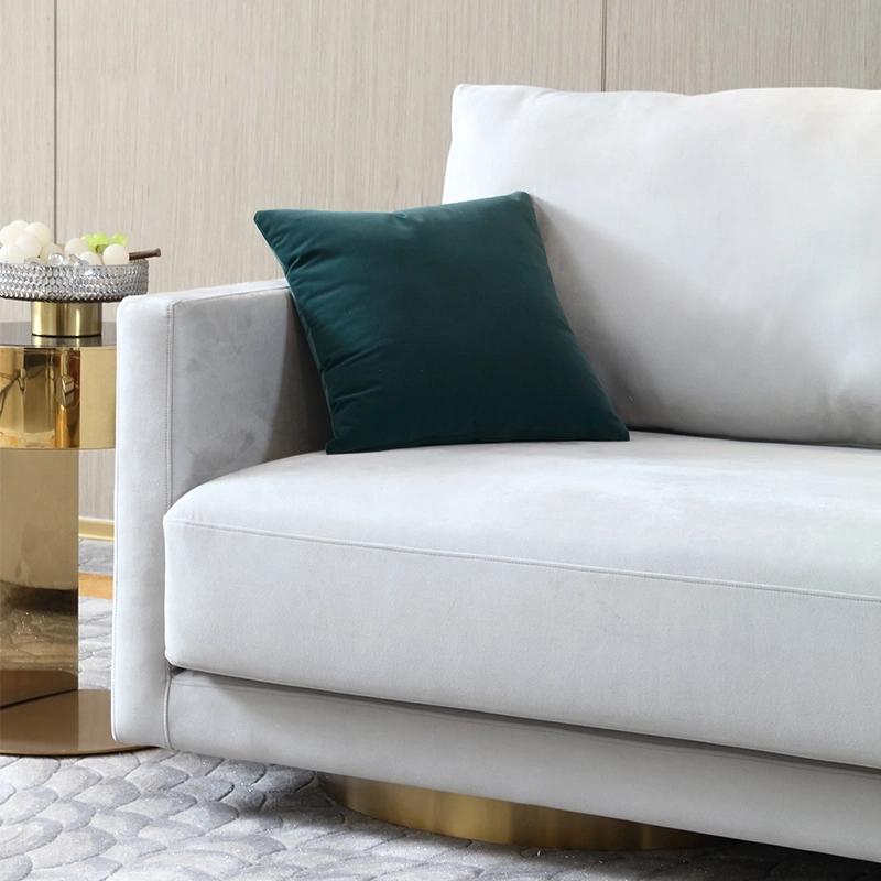 OLIVE Dual Base Beige Fabric Sofa