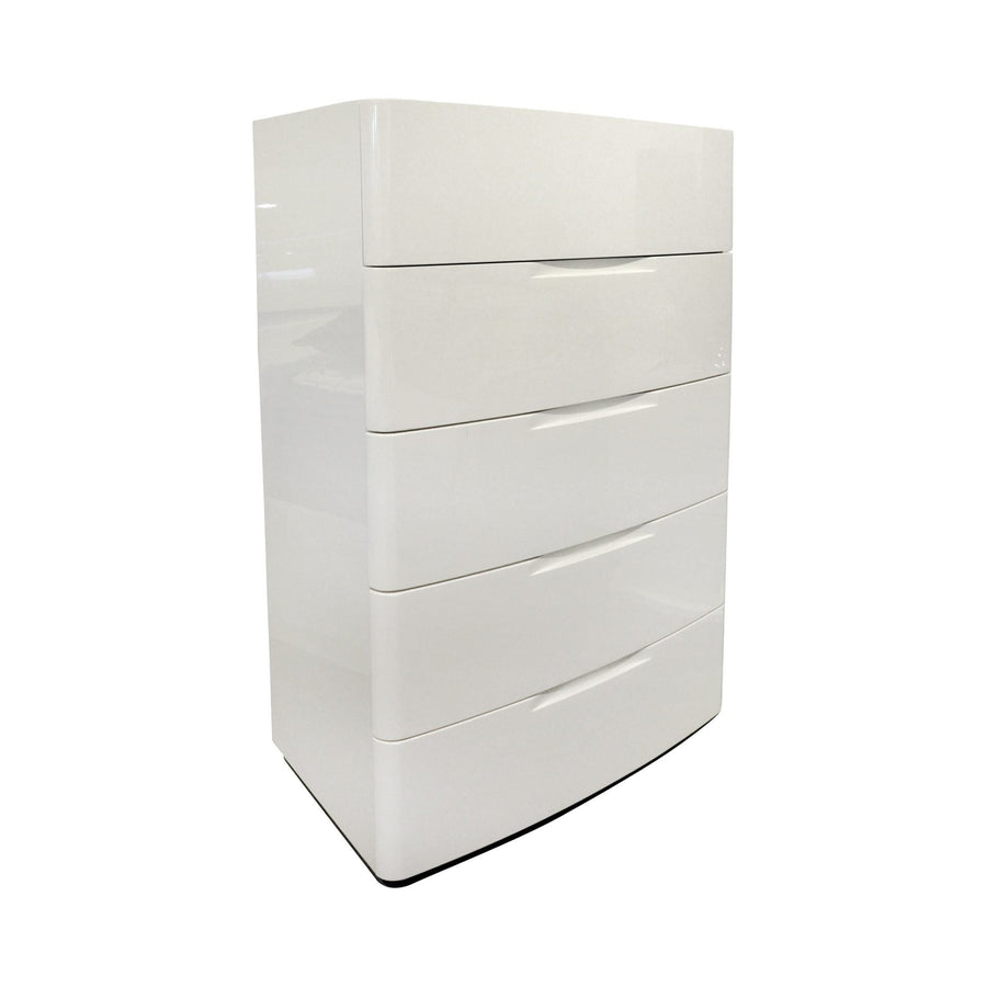 LUMIA White 5-Drawer Chest