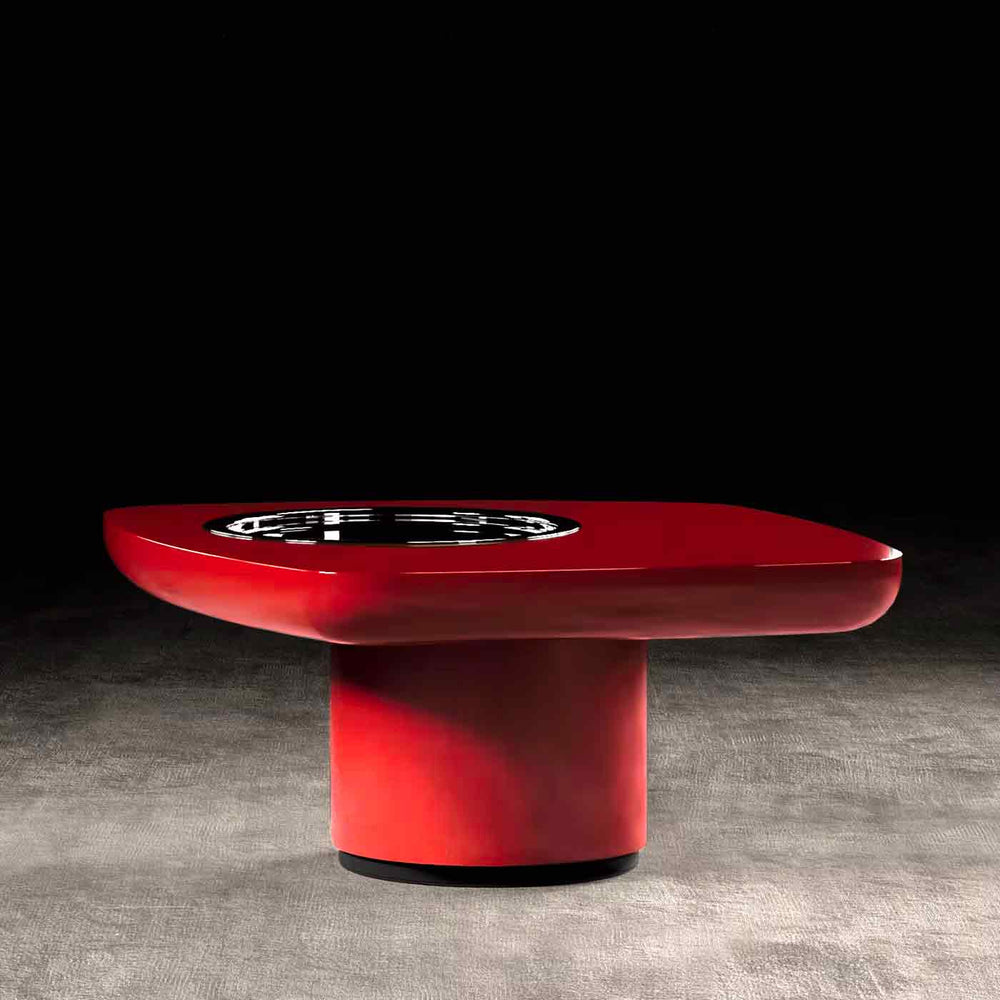 BLACKBIRD Red Mid Coffee Table