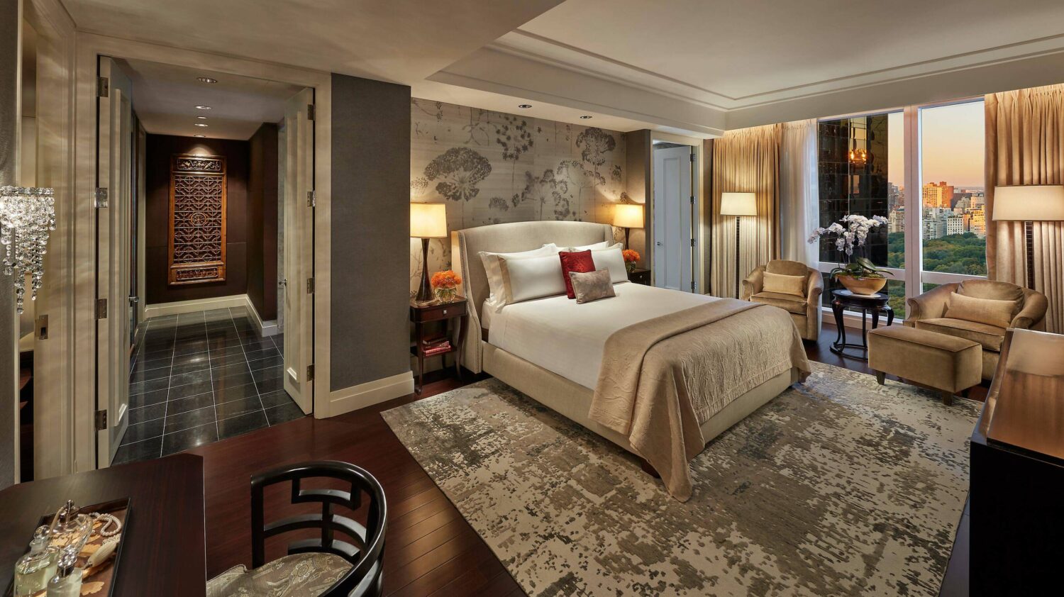 presidental suite-mandarin oriental new york city