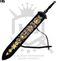 45" Bloodborne Holy Blade Sword of Ludwig in Just $88 (Spring Steel & D2 Steel versions are Available) from Bloodborne Swords (Gold Ed)-Bloodborne Props