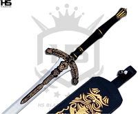 45" Bloodborne Holy Blade Sword of Ludwig in Just $88 (Spring Steel & D2 Steel versions are Available) from Bloodborne Swords (Gold Ed)-Bloodborne Props