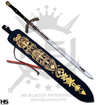 45" Bloodborne Holy Blade Sword of Ludwig in Just $88 (Spring Steel & D2 Steel versions are Available) from Bloodborne Swords (Gold Ed)-Bloodborne Props