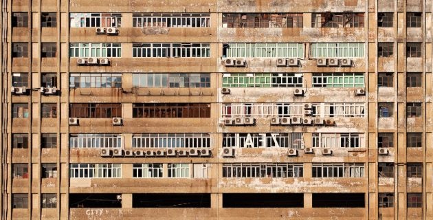 Apartment with AC in windows