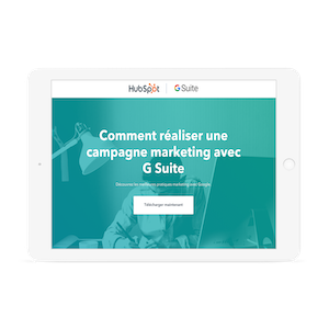 Campagne marketing avec G Suite