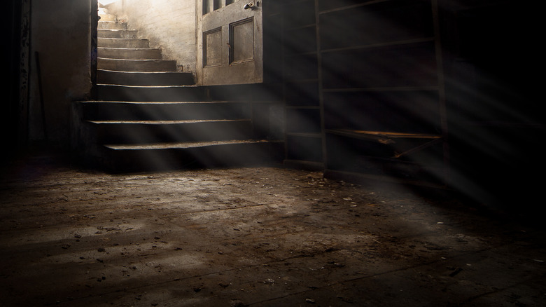 Creepy basement stairs