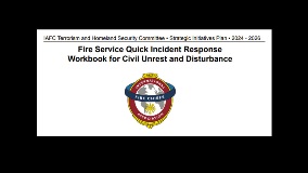 Fire Service Quick Incident Response Workbook for Civil Unrest and Disturbance