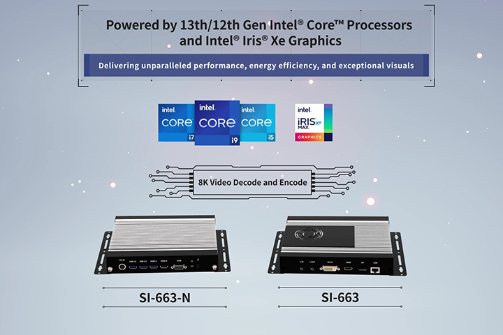 SI-663 Series Next Gen Digital Signage Solutions with Smart Technologies