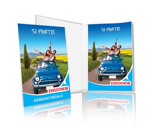 EMOZIONE3 - Si parte! - Cofanetto regalo - 1 notte per 2 persone - 2